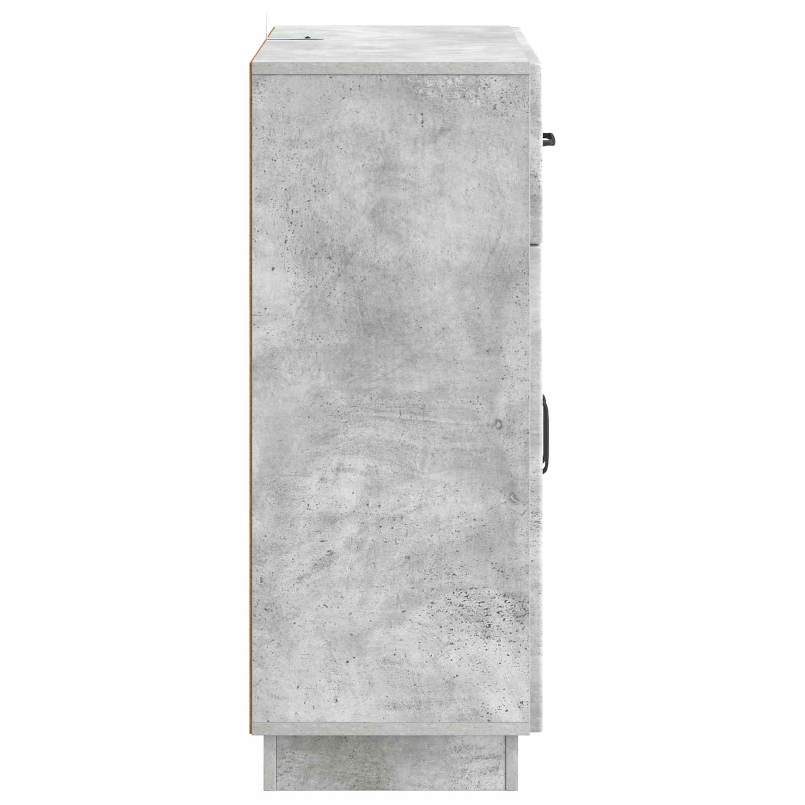 Buffet Gris béton 66 x 34,5 x 87 cm Bois d'ingénierie - XIOS