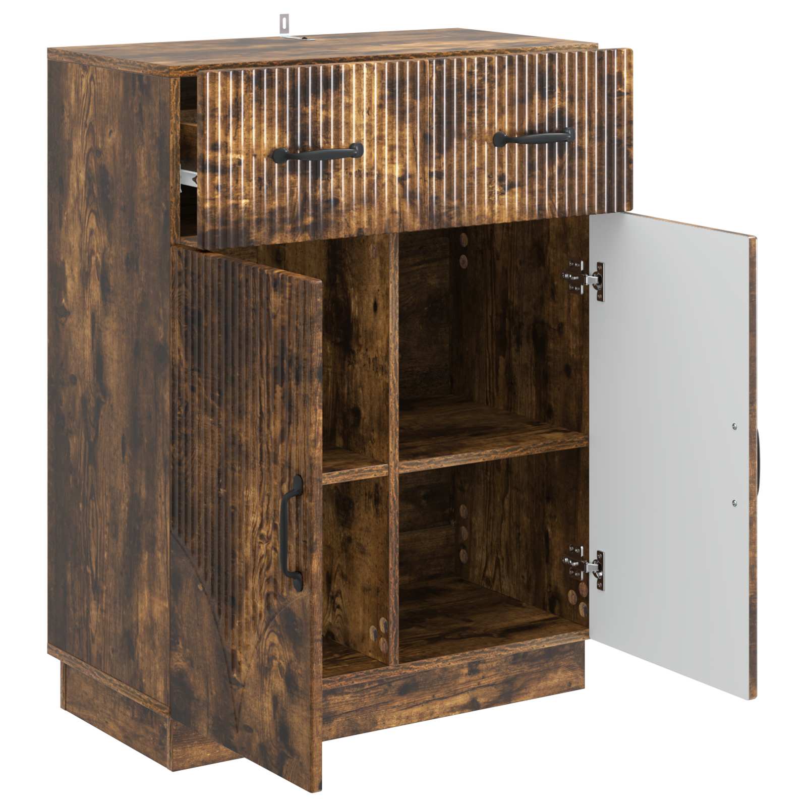 Buffet Chêne fumé 66 x 34,5 x 87 cm Bois d'ingénierie - XIOS
