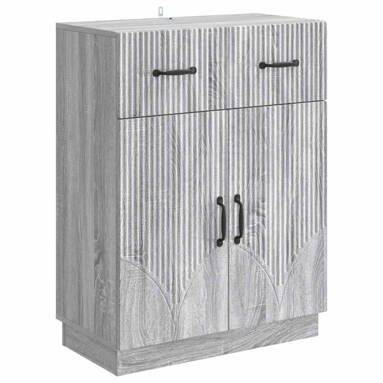 Buffet Sonoma gris 66 x 34,5 x 87 cm Bois d'ingénierie - XIOS