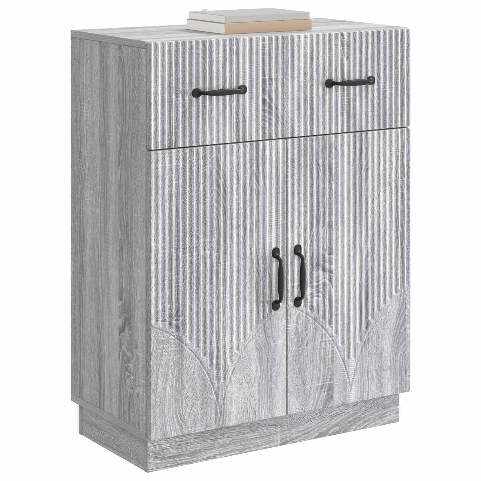 Buffet Sonoma gris 66 x 34,5 x 87 cm Bois d'ingénierie - XIOS