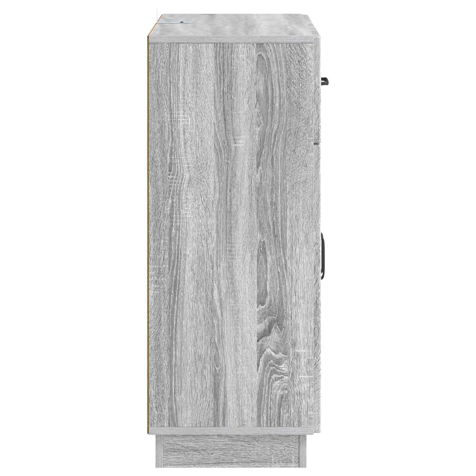 Buffet Sonoma gris 66 x 34,5 x 87 cm Bois d'ingénierie - XIOS