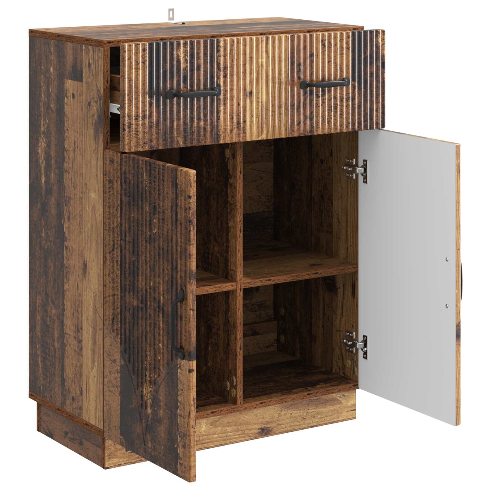 Buffet Bois ancien 66 x 34,5 x 87 cm Bois d'ingénierie - XIOS