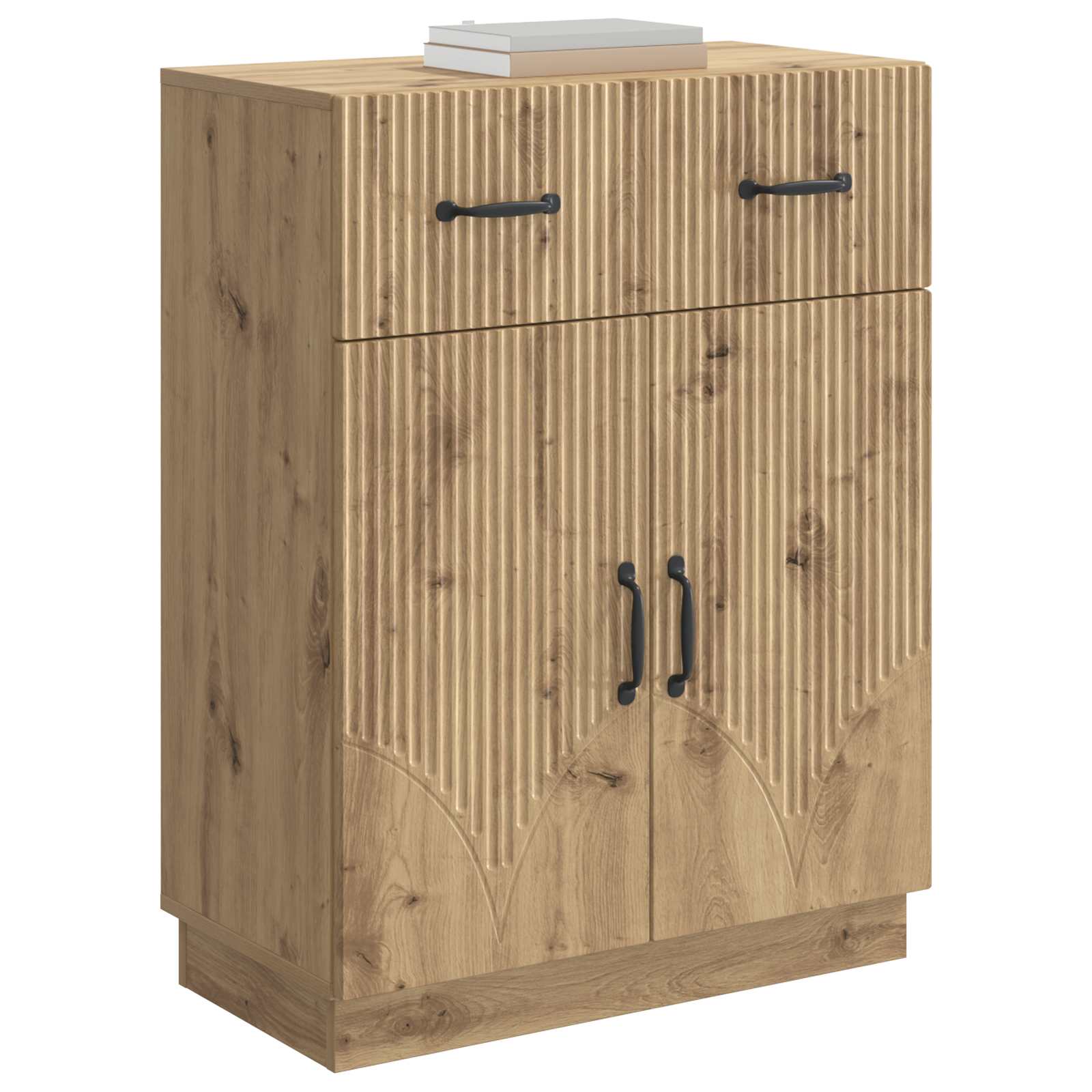 Buffet Chêne artisanal 66 x 34,5 x 87 cm Bois d'ingénierie - XIOS