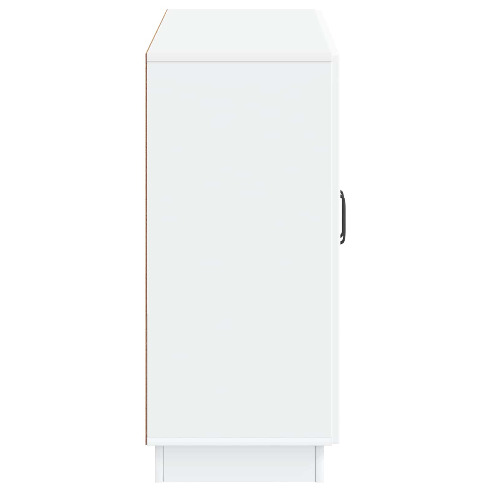 Buffet Blanc 89 x 34,5 x 77 cm Bois d'ingénierie - XIOS