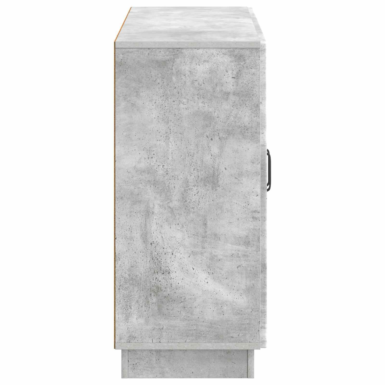 Buffet Gris béton 89 x 34,5 x 77 cm Bois d'ingénierie - XIOS