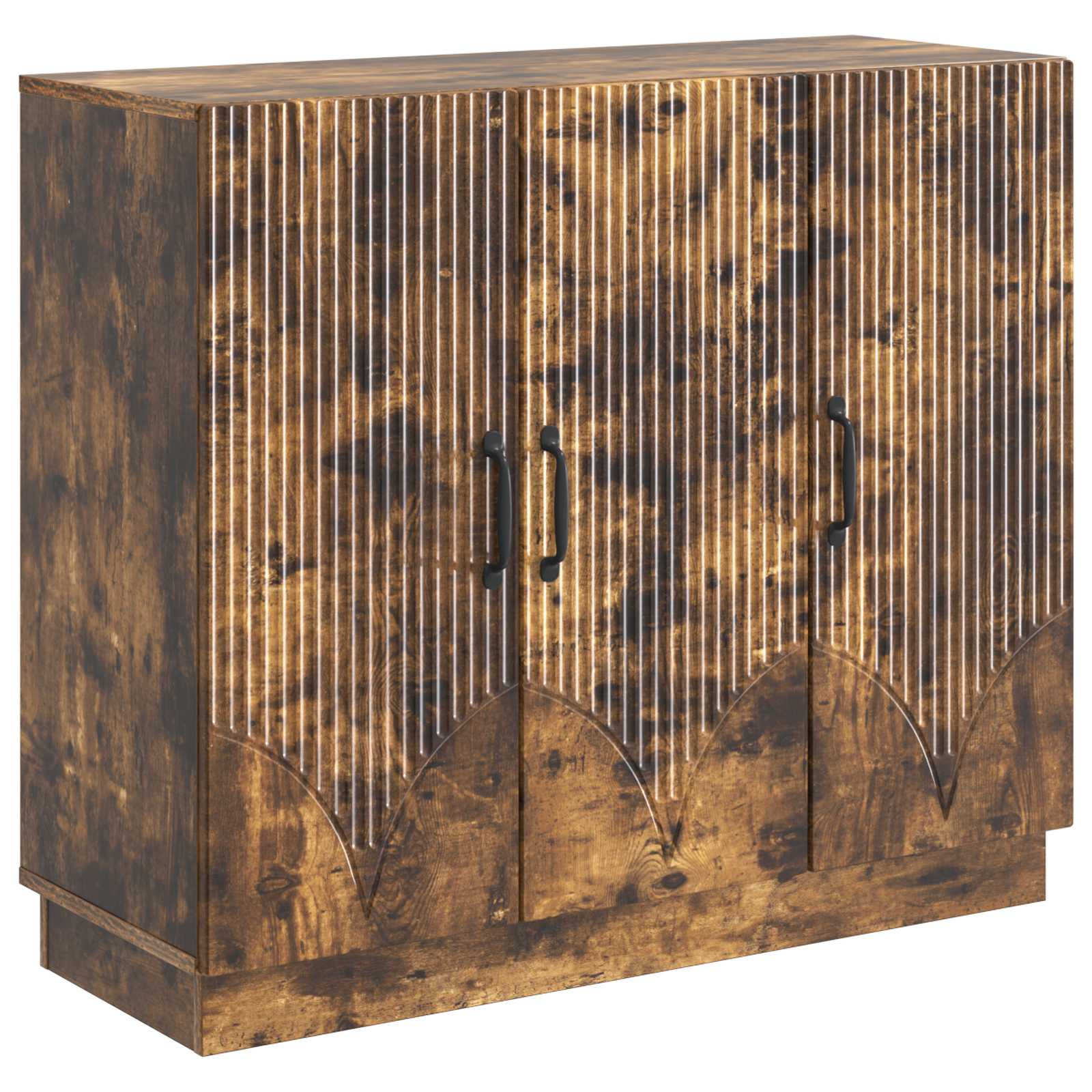 Buffet Chêne fumé 89 x 34,5 x 77 cm Bois d'ingénierie - XIOS