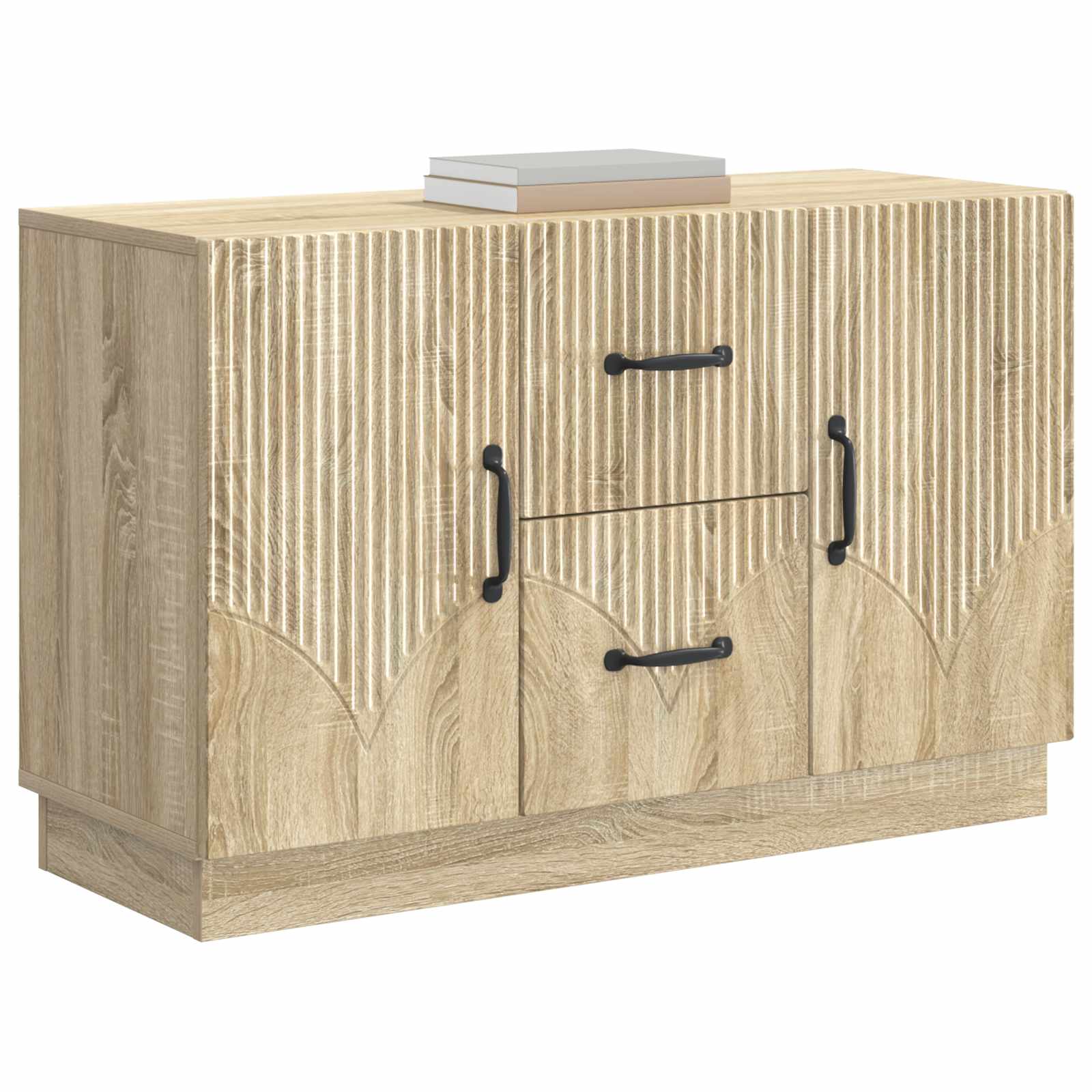 Buffet Chêne Sonoma 89 x 34,5 x 57 cm Bois d'ingénierie - XIOS
