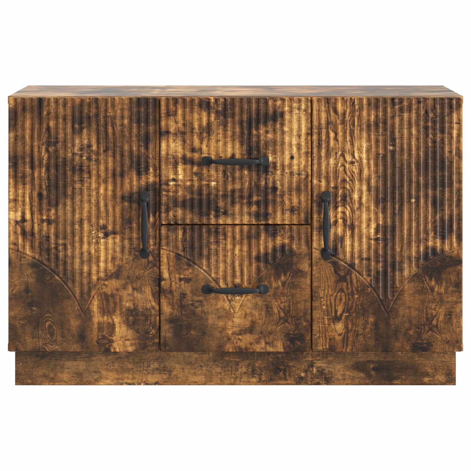 Buffet Chêne fumé 89 x 34,5 x 57 cm Bois d'ingénierie - XIOS