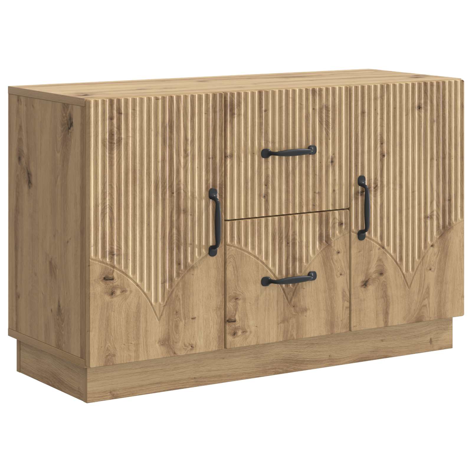 Buffet Chêne artisanal 89 x 34,5 x 57 cm Bois d'ingénierie - XIOS