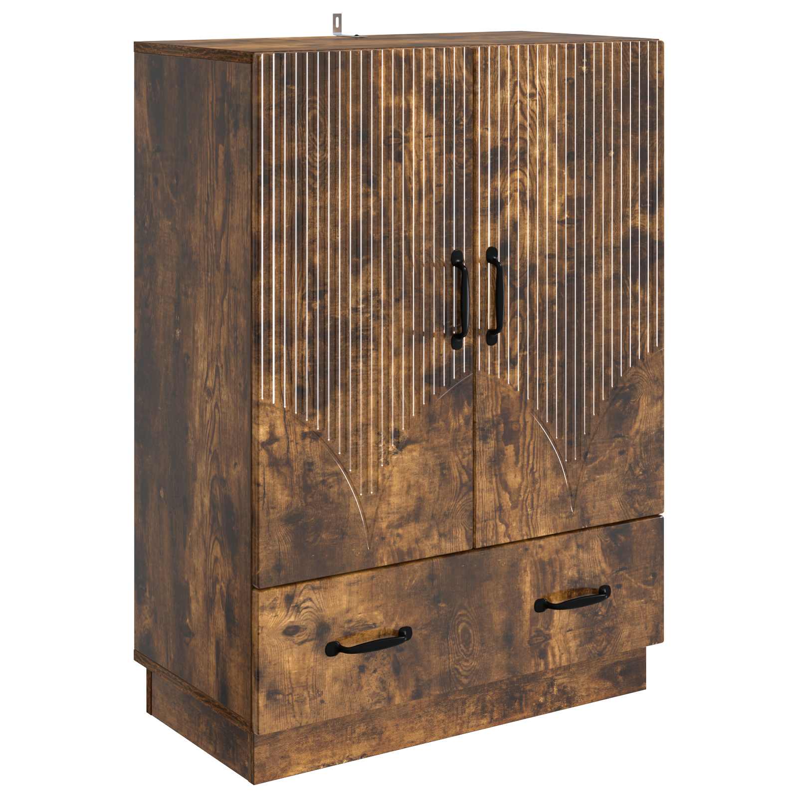 Buffet Chêne fumé 66 x 34,5 x 92 cm Bois d'ingénierie - XIOS