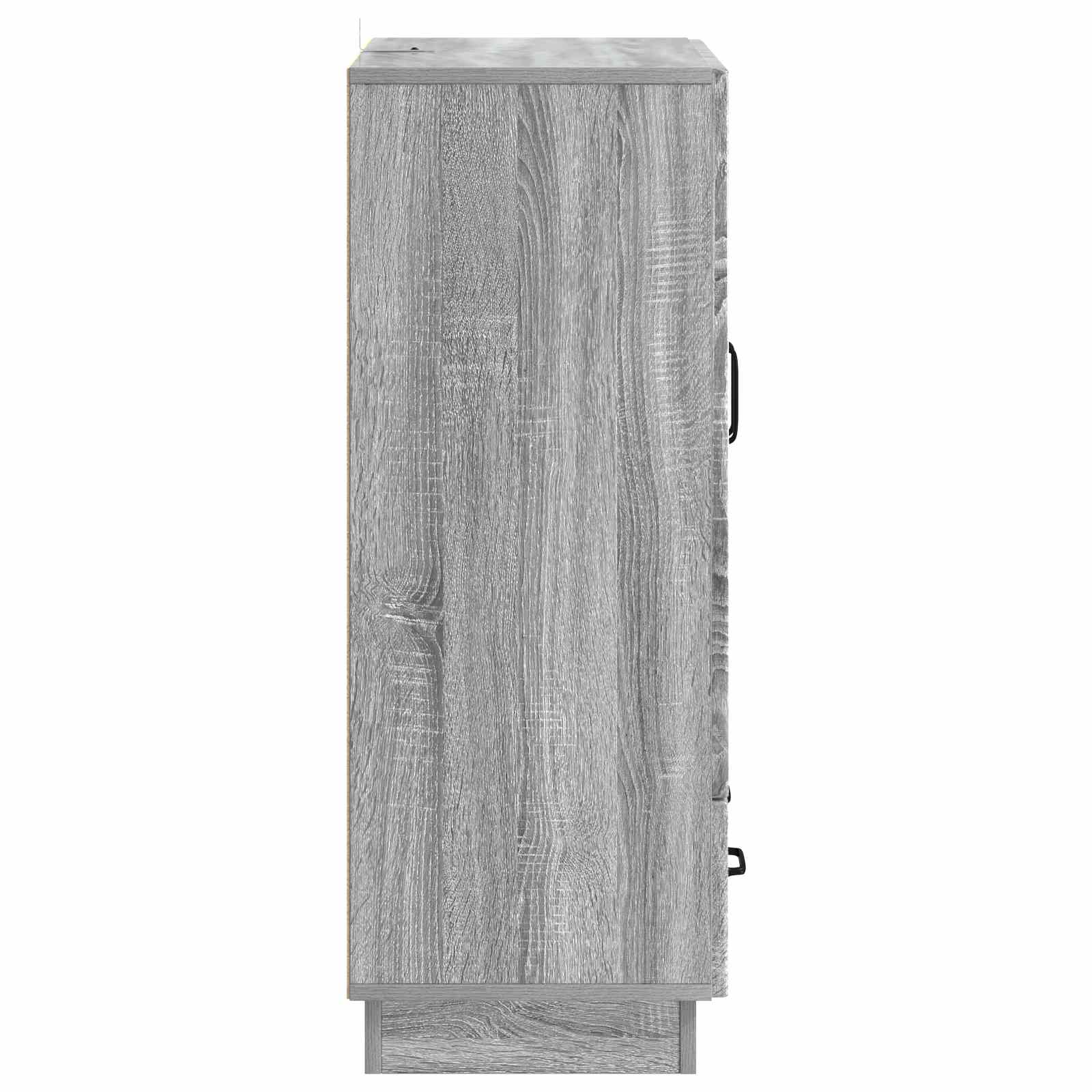 Buffet Sonoma gris 66 x 34,5 x 92 cm Bois d'ingénierie - XIOS