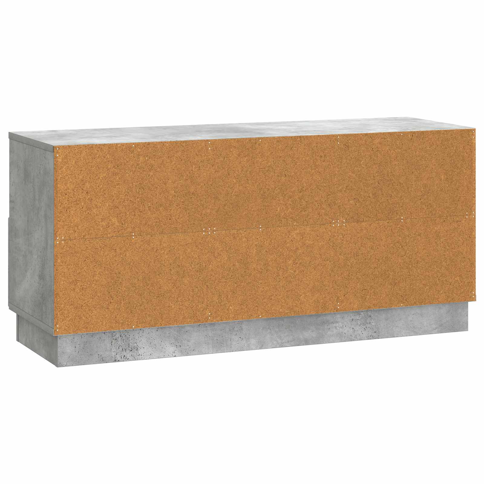 Meuble TV Gris béton 102 x 34,5 x 47 cm Bois d'ingénierie - XIOS