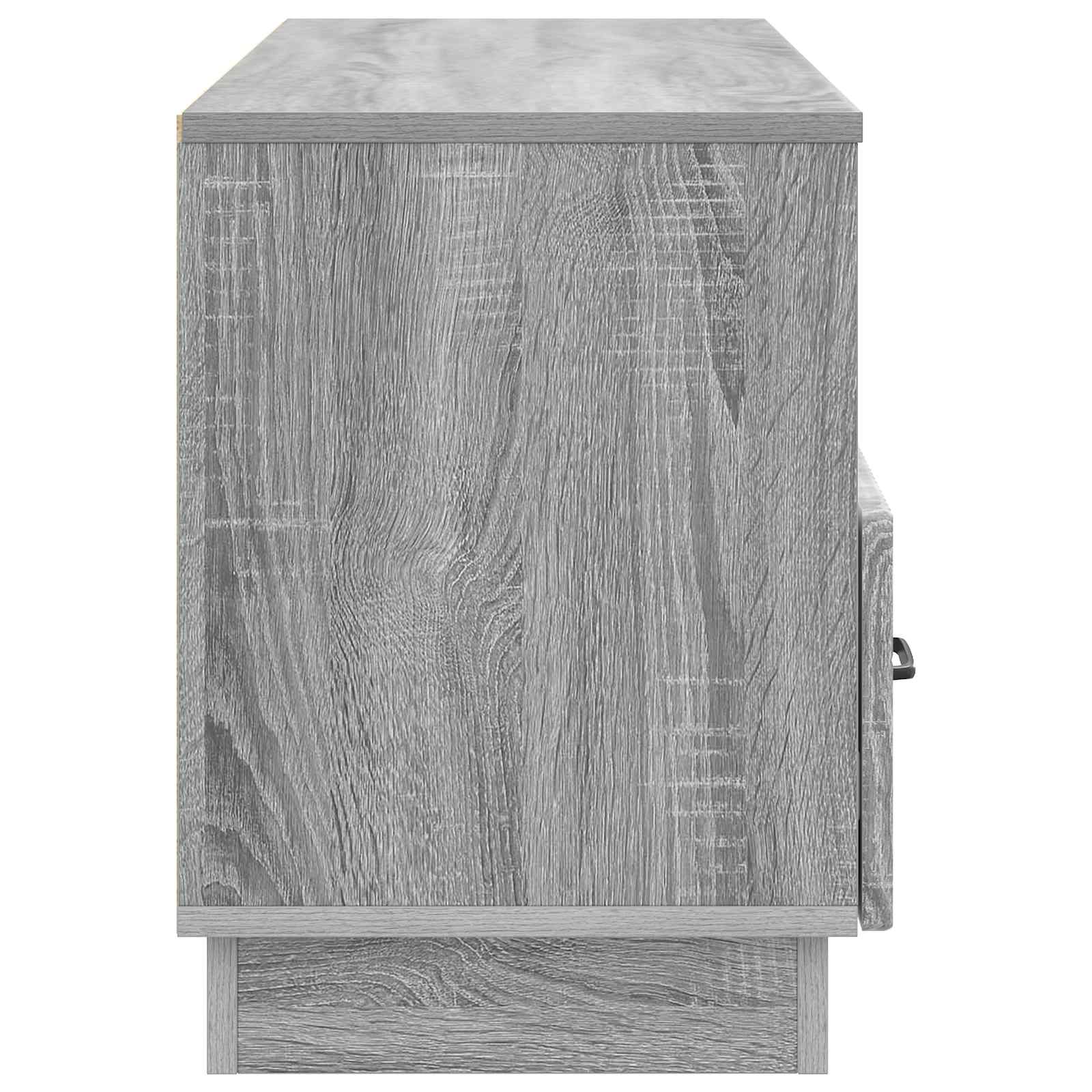 Meuble TV Sonoma gris 102 x 34,5 x 47 cm Bois d'ingénierie - XIOS