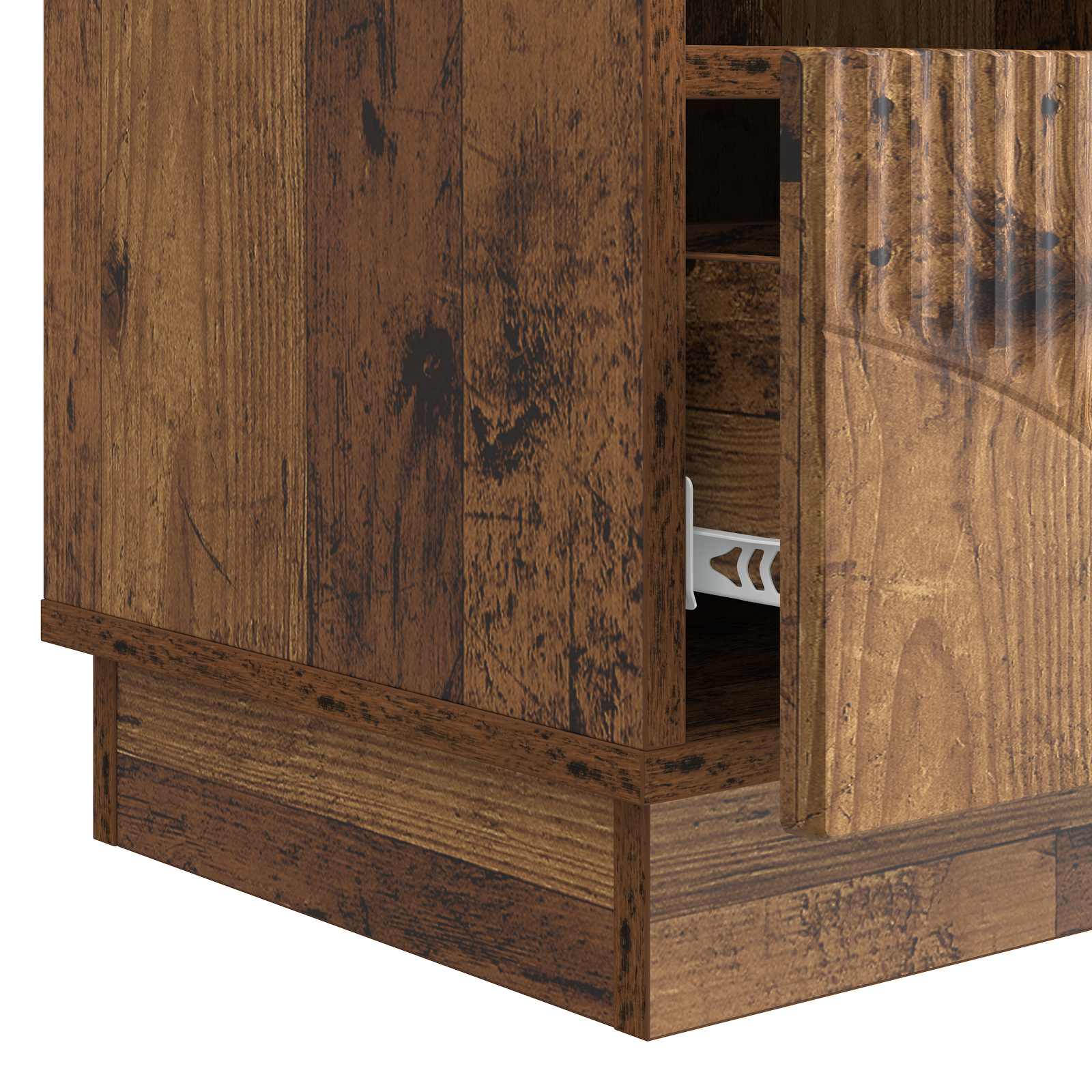 Meuble TV Bois ancien 102 x 34,5 x 47 cm Bois d'ingénierie - XIOS