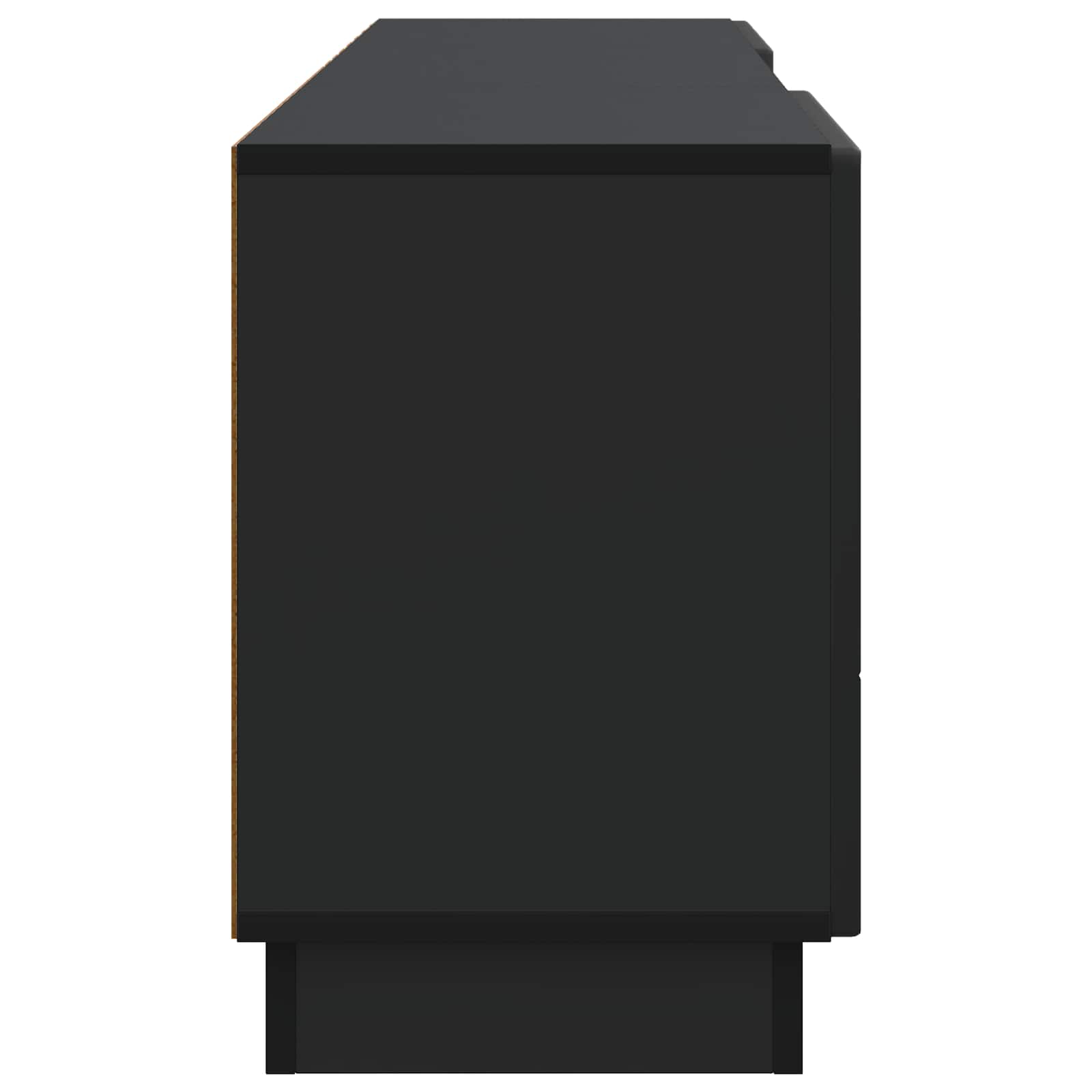 Meuble TV Noir 150 x 31 x 47 cm Bois d'ingénierie - XIOS