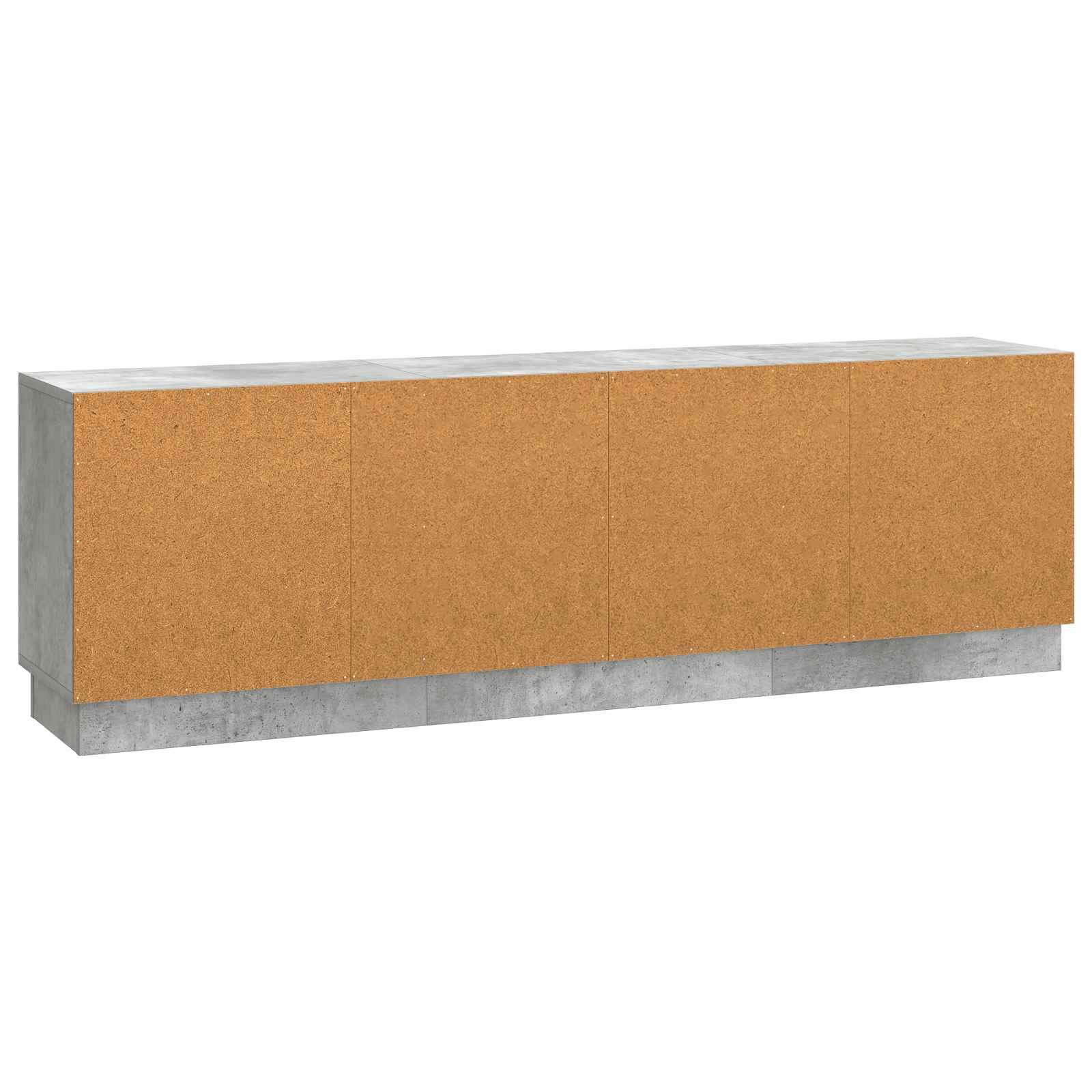 Meuble TV Gris béton 150 x 31 x 47 cm Bois d'ingénierie - XIOS