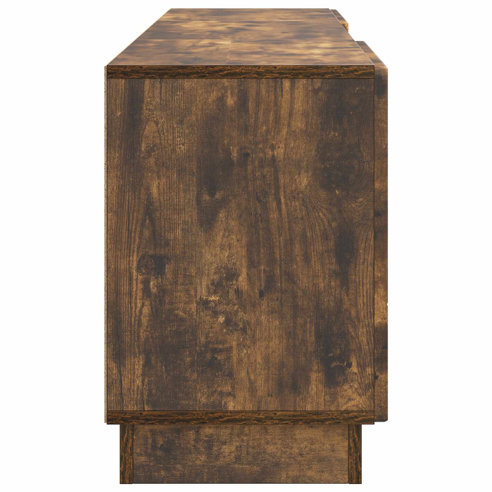 Meuble TV Chêne fumé 150 x 31 x 47 cm Bois d'ingénierie - XIOS
