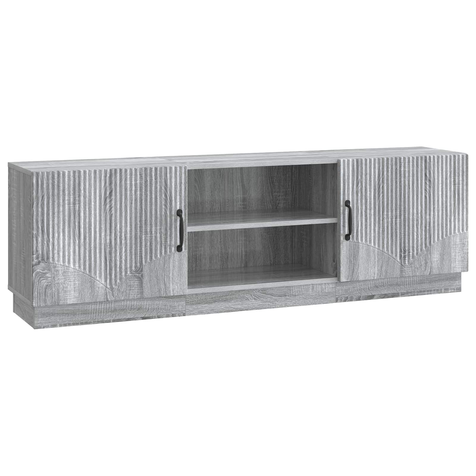 Meuble TV Sonoma gris 150 x 31 x 47 cm Bois d'ingénierie - XIOS