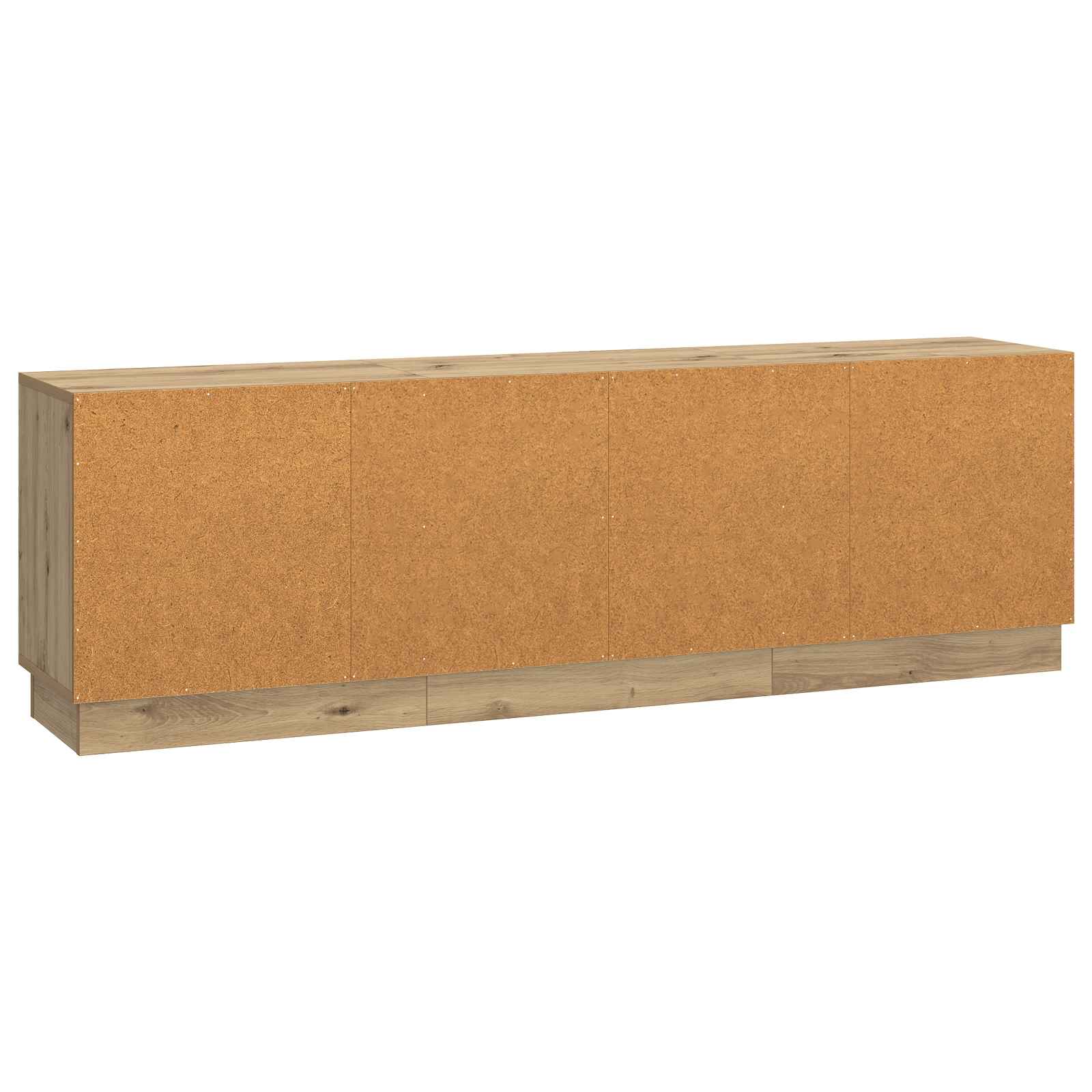 Meuble TV Chêne artisanal 150 x 31 x 47 cm Bois d'ingénierie - XIOS