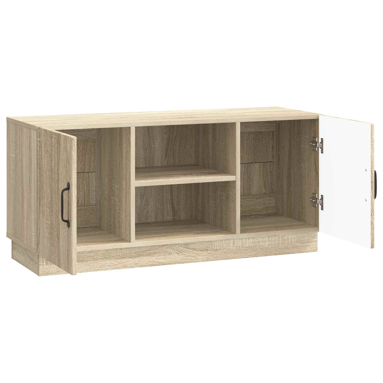 Meuble TV Chêne Sonoma 102 x 34,5 x 47 cm Bois d'ingénierie - XIOS
