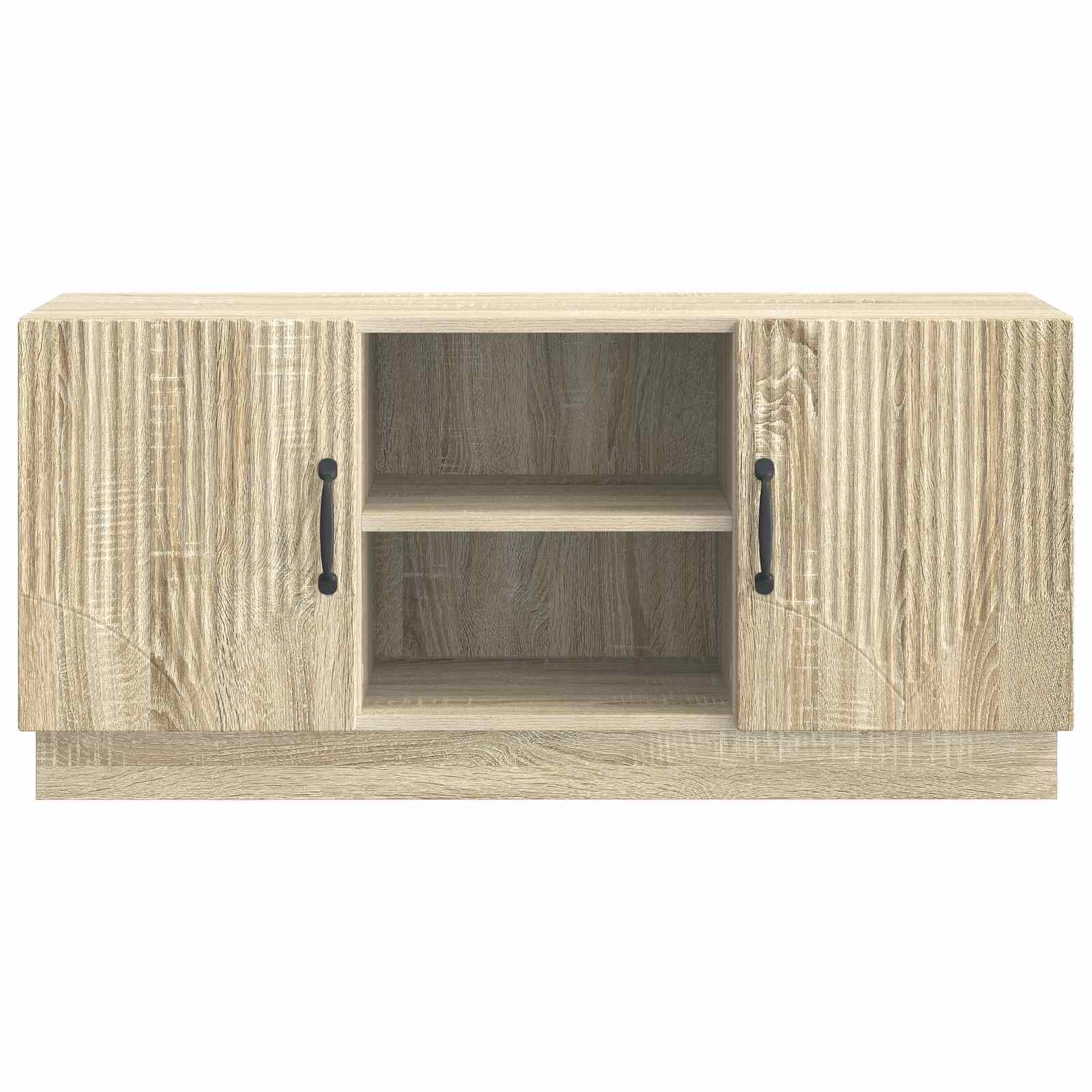 Meuble TV Chêne Sonoma 102 x 34,5 x 47 cm Bois d'ingénierie - XIOS