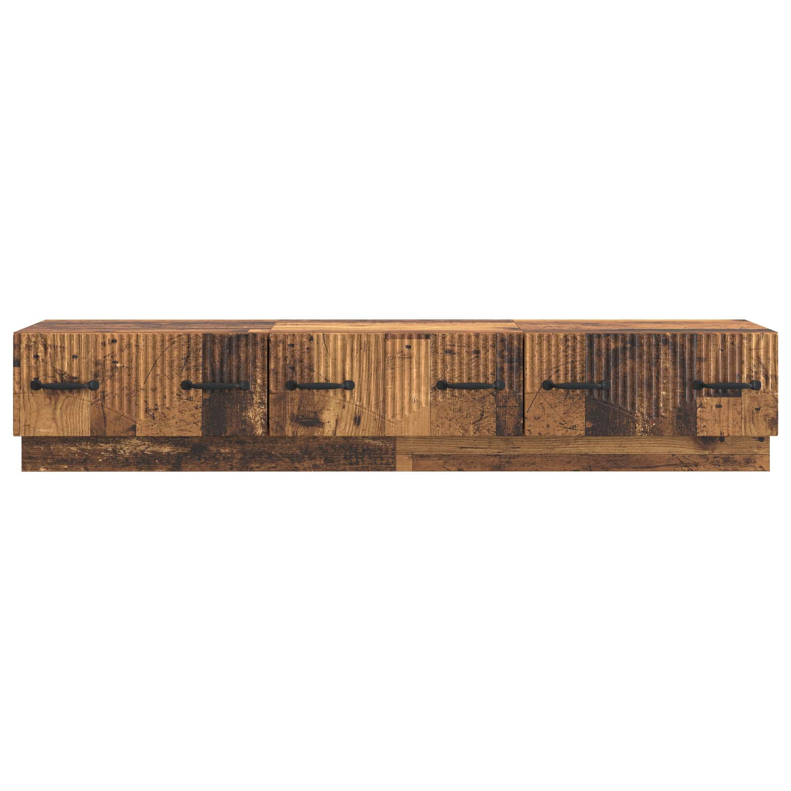 Meuble TV Bois ancien 147 x 34,5 x 27 cm Bois d'ingénierie - XIOS
