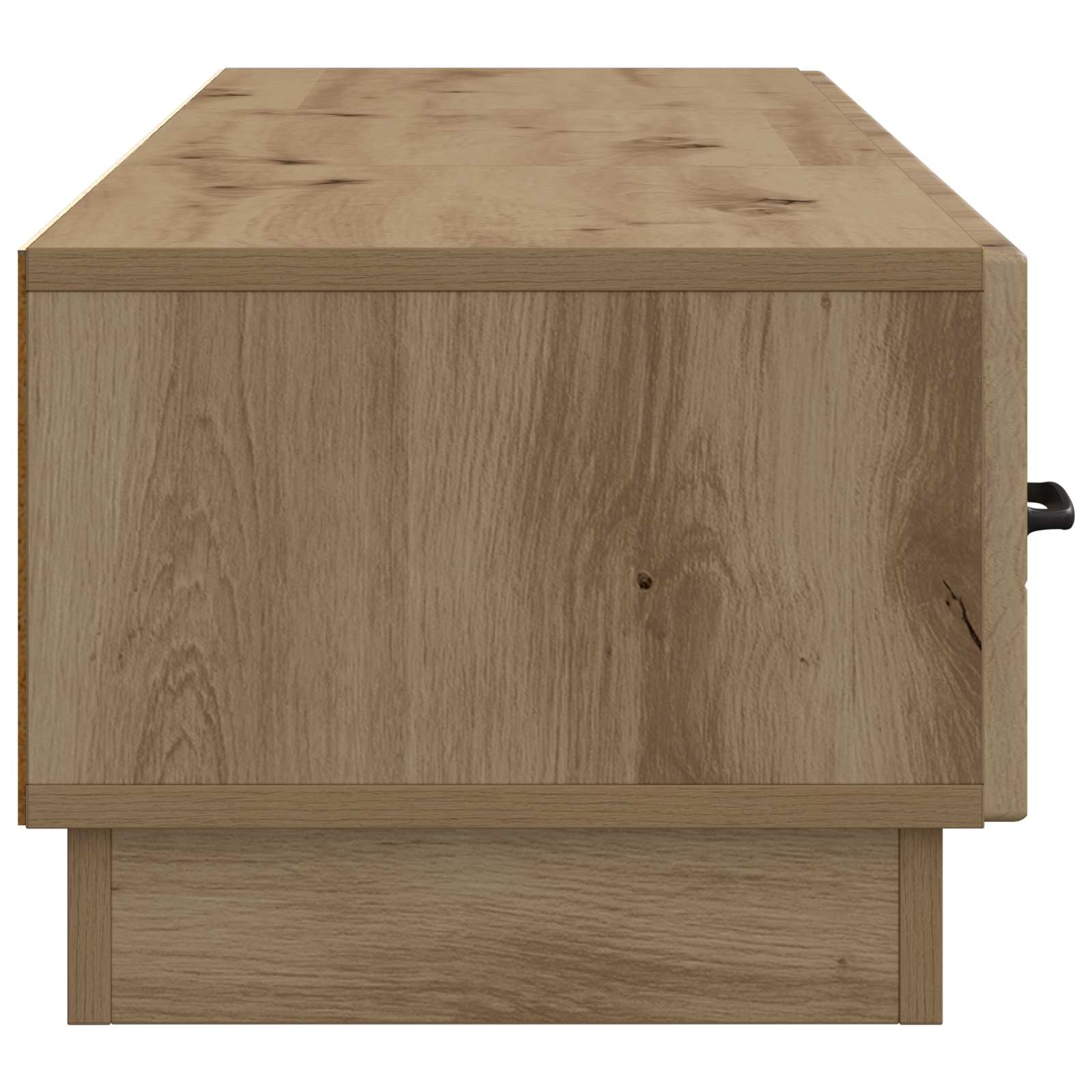 Meuble TV Chêne artisanal 147 x 34,5 x 27 cm Bois d'ingénierie - XIOS