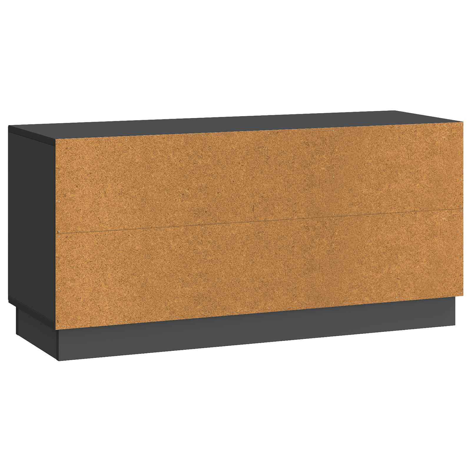 Meuble TV Noir 99 x 34,5 x 47 cm Bois d'ingénierie - XIOS
