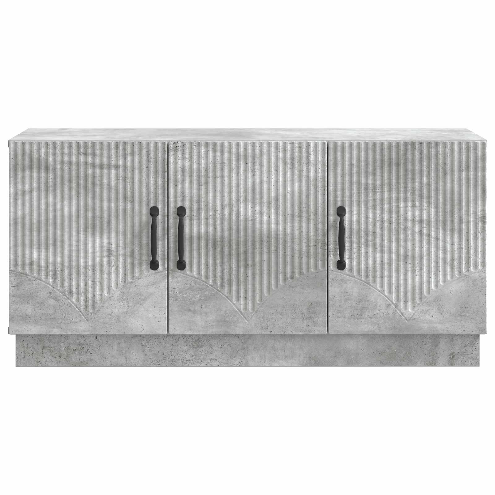 Meuble TV Gris béton 99 x 34,5 x 47 cm Bois d'ingénierie - XIOS