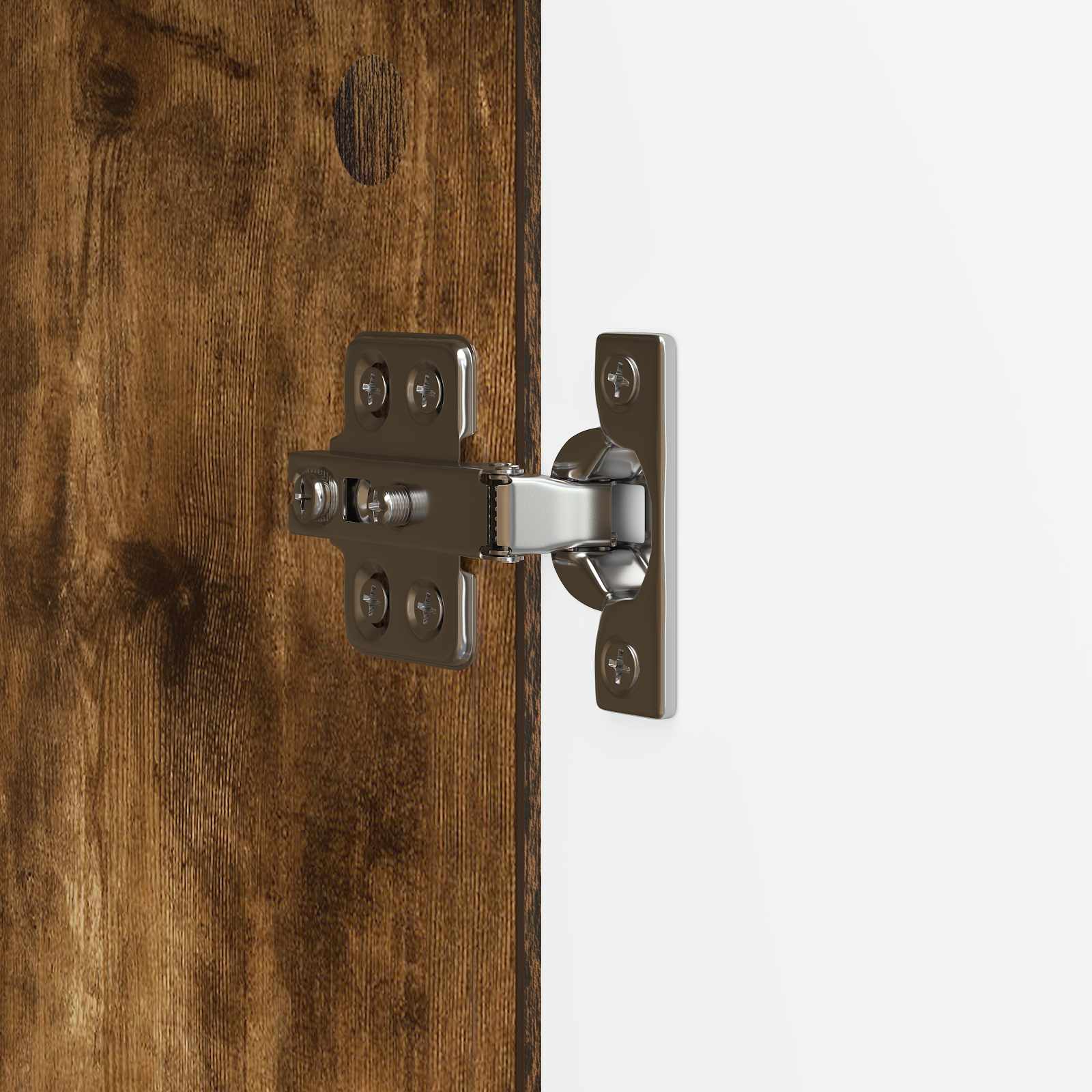 Meuble TV Chêne fumé 99 x 34,5 x 47 cm Bois d'ingénierie - XIOS