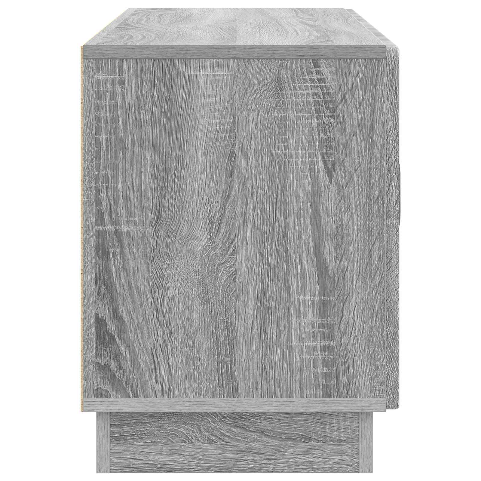 Meuble TV Sonoma gris 99 x 34,5 x 47 cm Bois d'ingénierie - XIOS