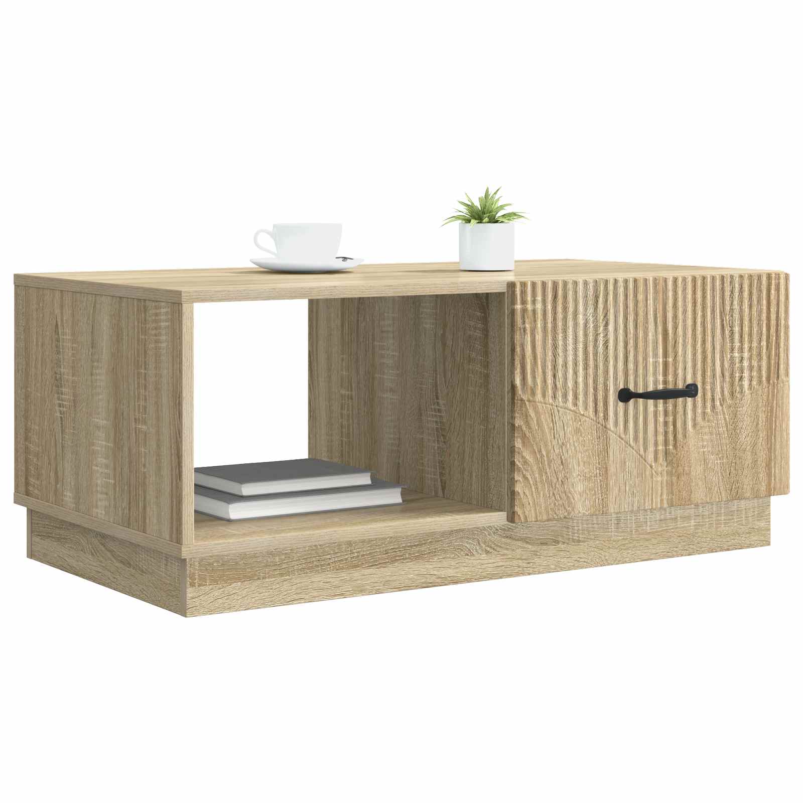 Table basse Chêne Sonoma 90 x 50 x 37 cm Bois d'ingénierie - XIOS