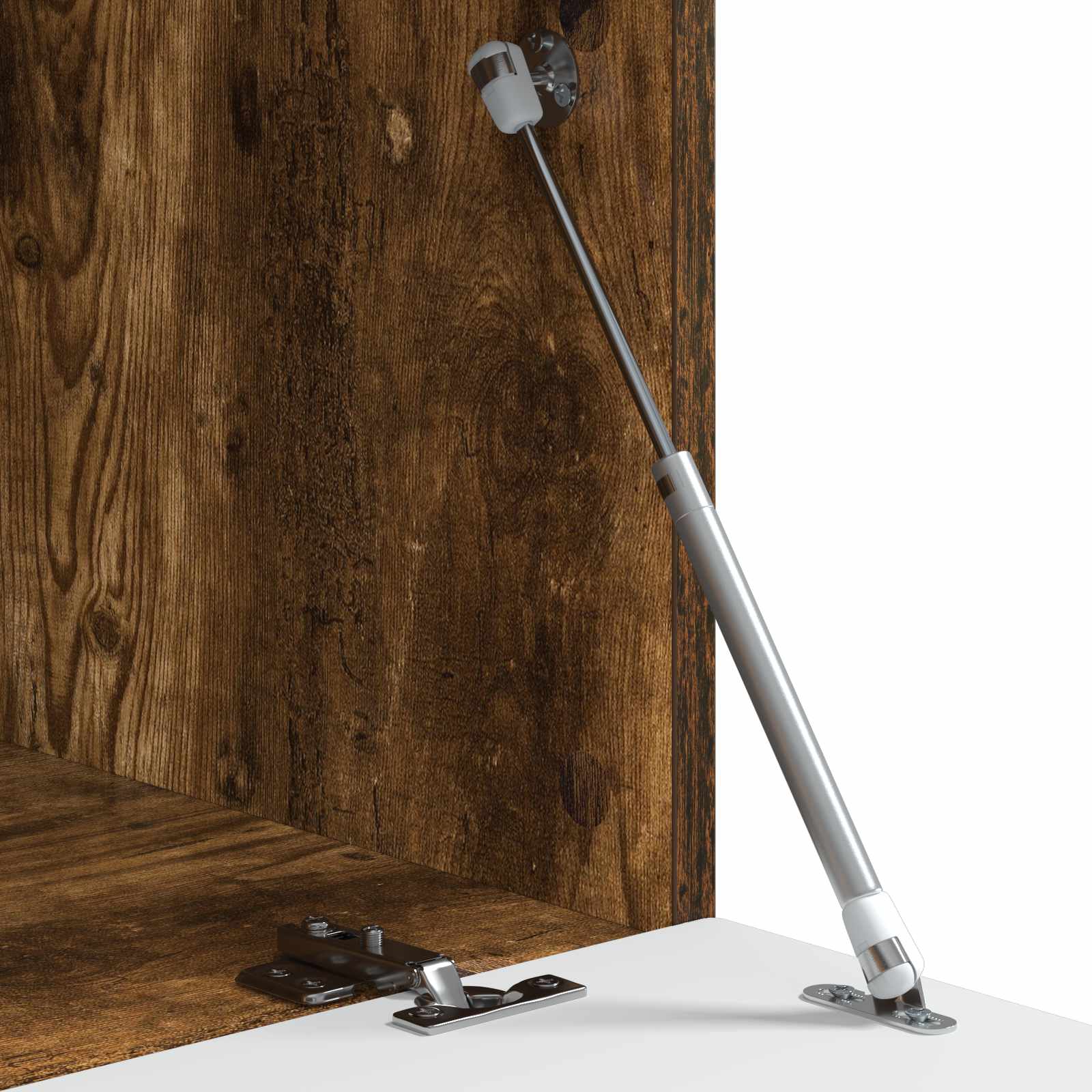 Table basse Chêne fumé 90 x 50 x 37 cm Bois d'ingénierie - XIOS