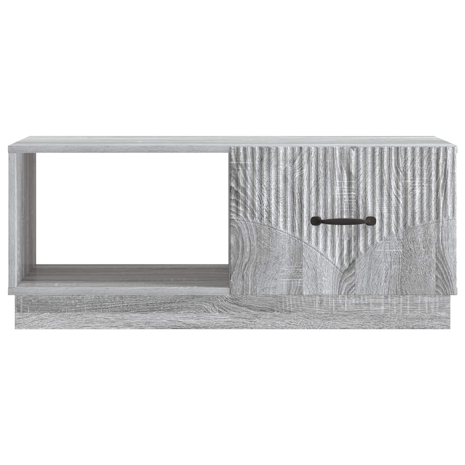 Table basse Sonoma gris 90 x 50 x 37 cm Bois d'ingénierie - XIOS