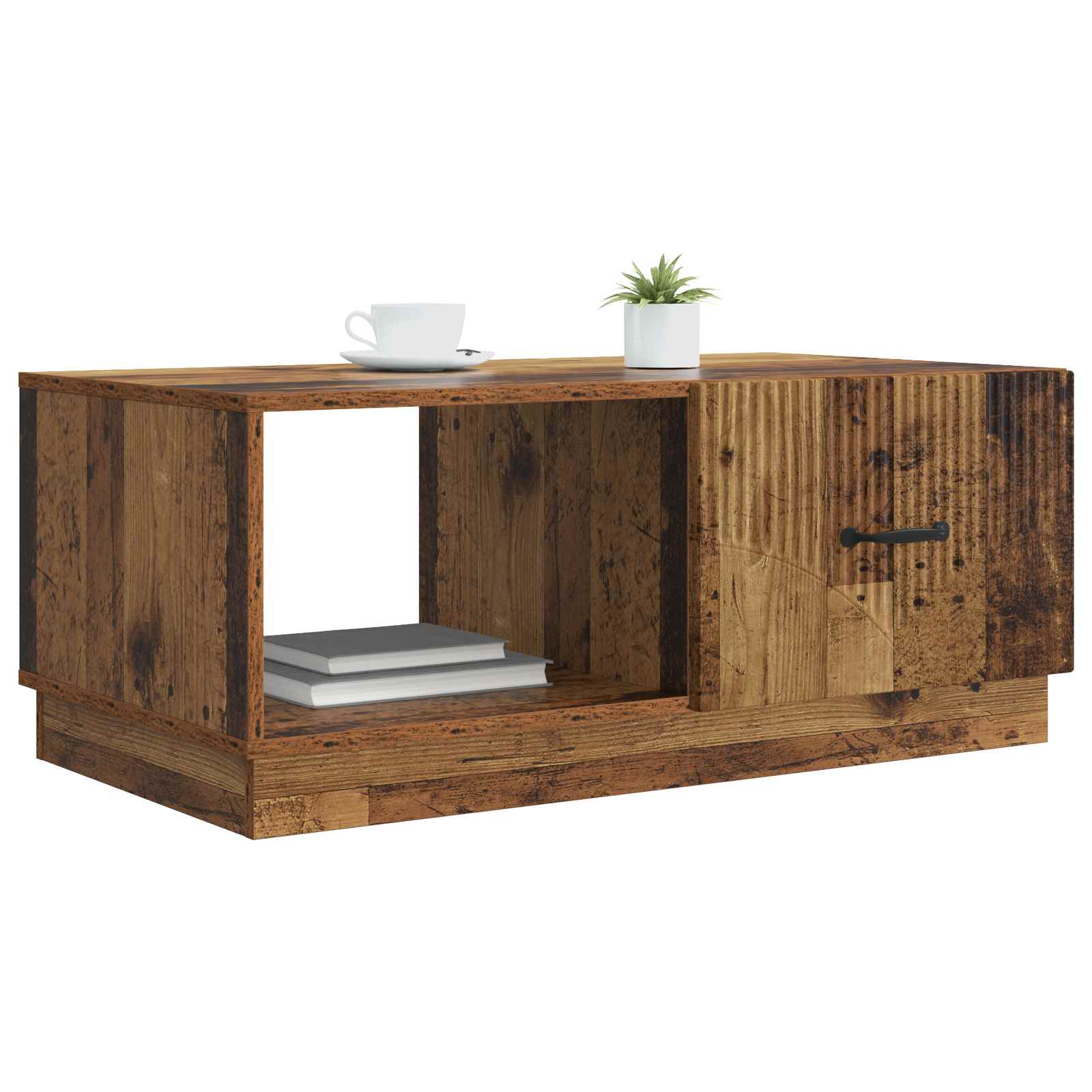 Table basse Bois ancien 90 x 50 x 37 cm Bois d'ingénierie - XIOS