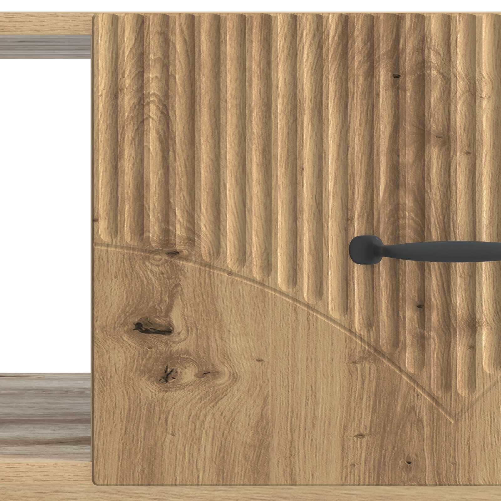 Table basse Chêne artisanal 90 x 50 x 37 cm Bois d'ingénierie - XIOS