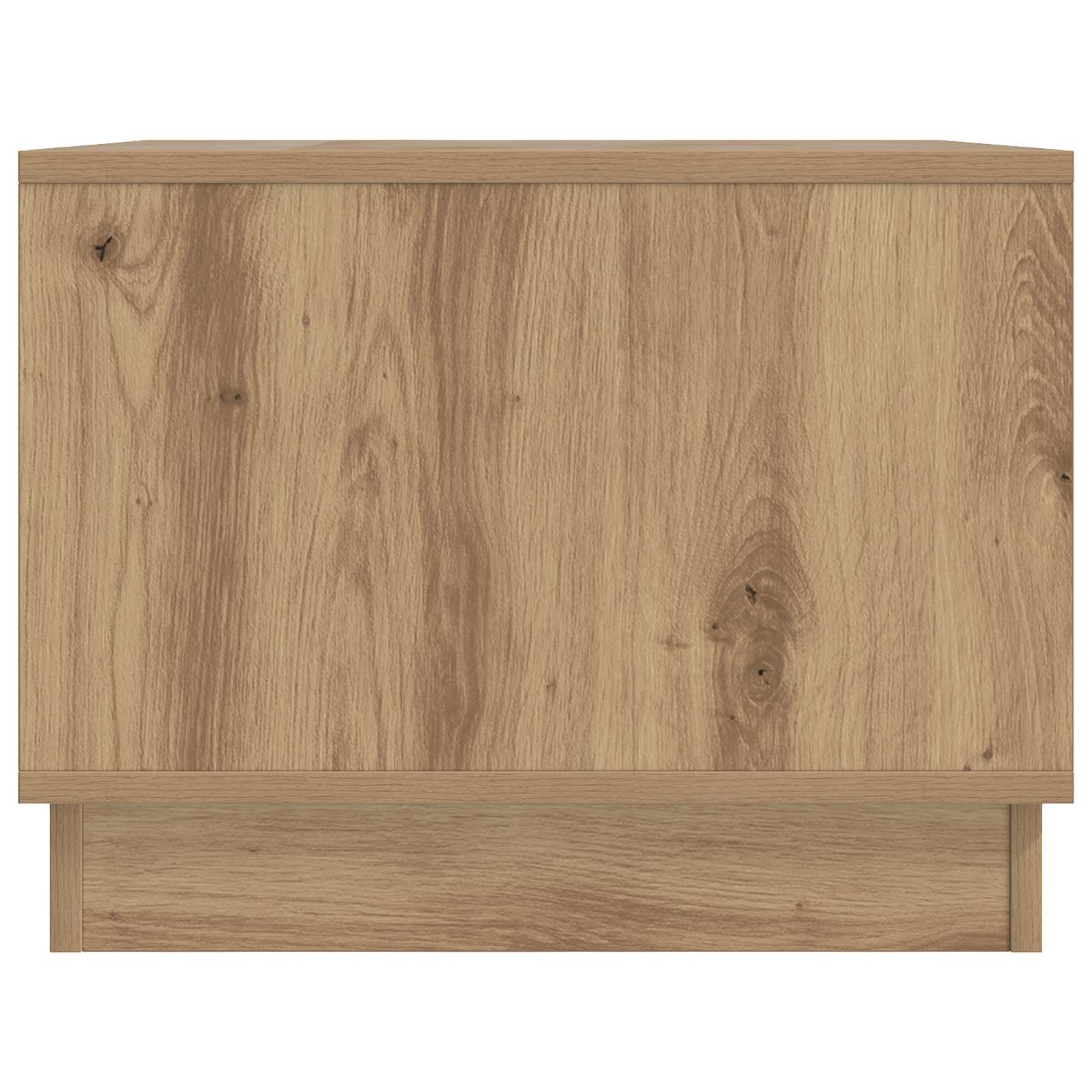 Table basse Chêne artisanal 90 x 50 x 37 cm Bois d'ingénierie - XIOS
