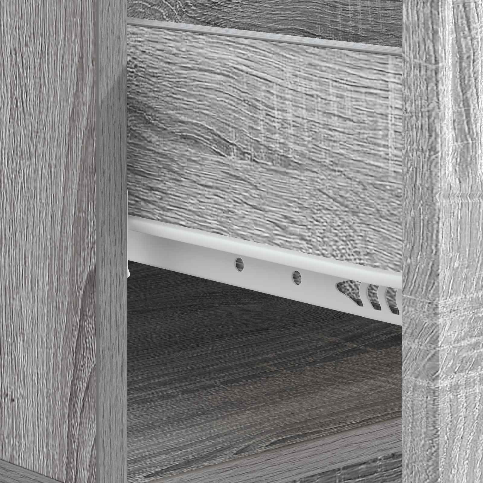 Table basse Sonoma gris 49 x 50 x 37 cm Bois d'ingénierie - XIOS