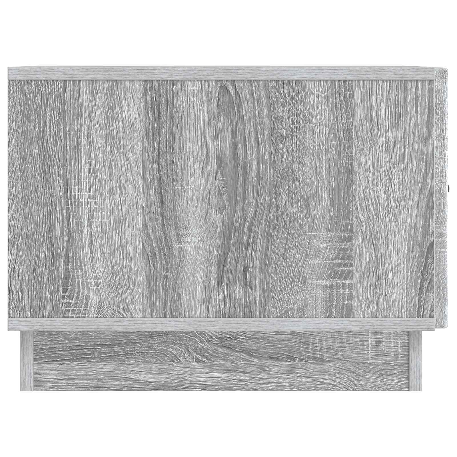 Table basse Sonoma gris 49 x 50 x 37 cm Bois d'ingénierie - XIOS