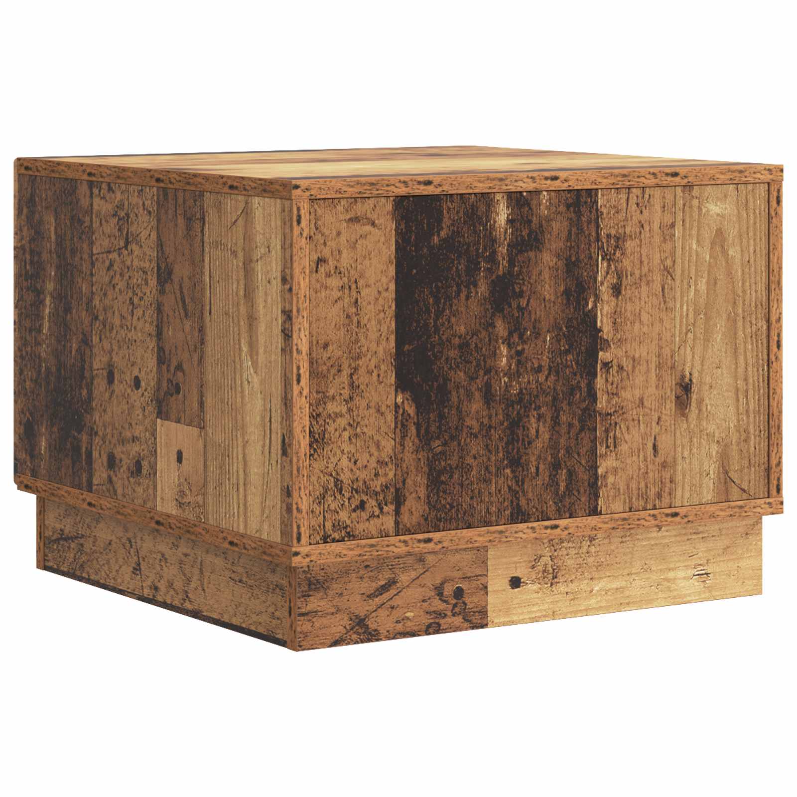 Table basse Bois ancien 49 x 50 x 37 cm Bois d'ingénierie - XIOS
