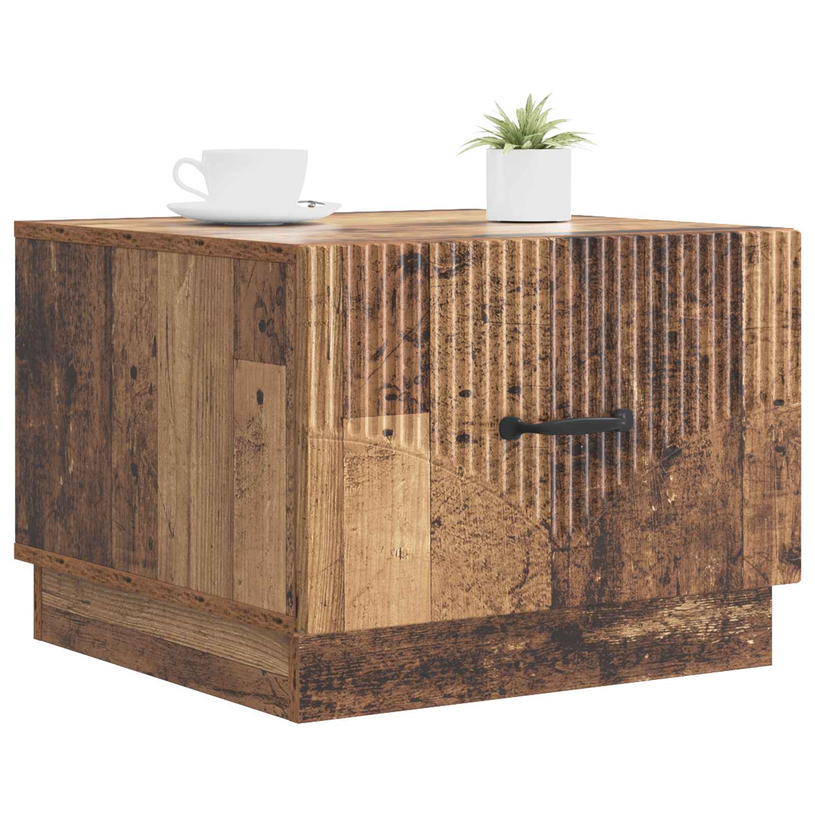 Table basse Bois ancien 49 x 50 x 37 cm Bois d'ingénierie - XIOS