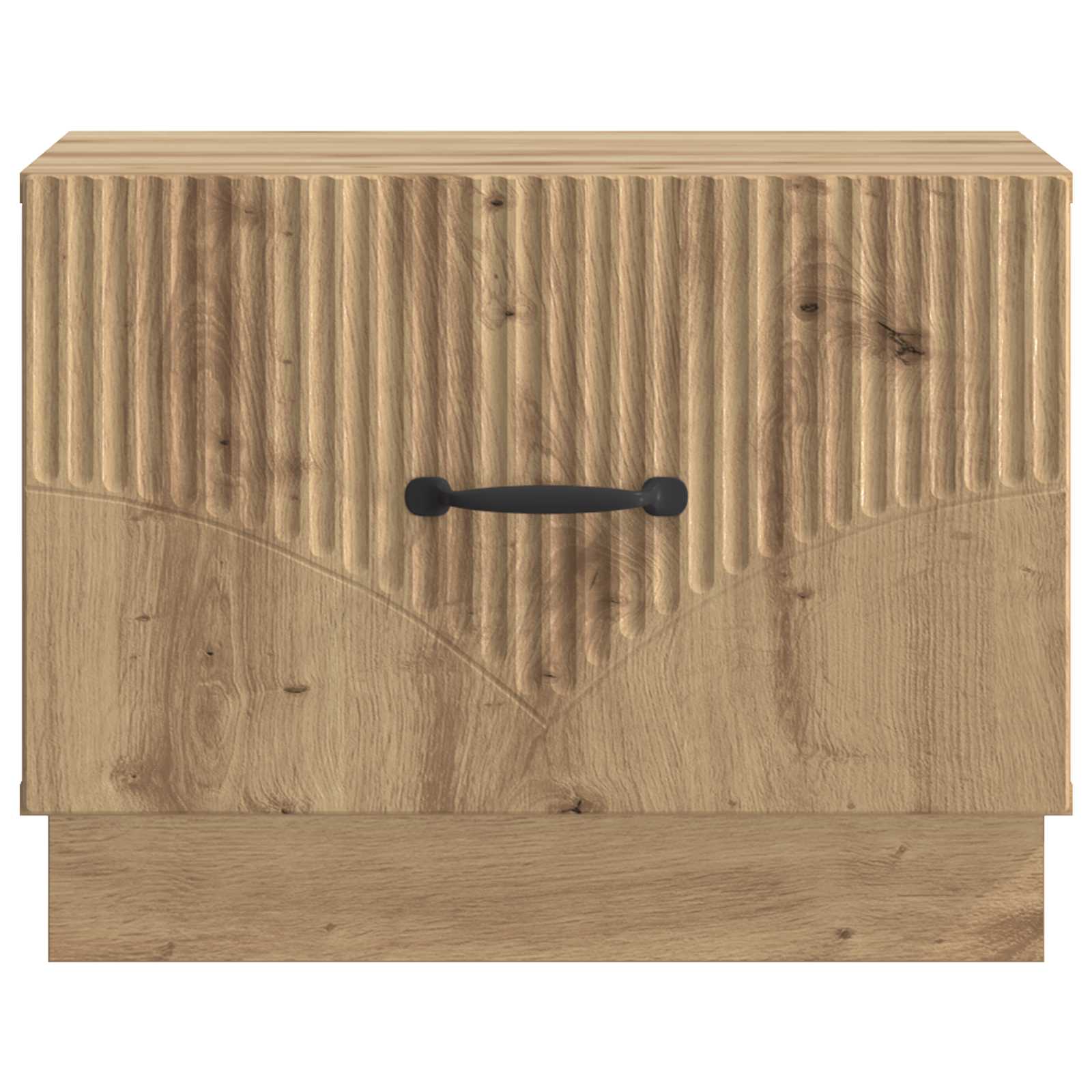 Table basse Chêne artisanal 49 x 50 x 37 cm Bois d'ingénierie - XIOS