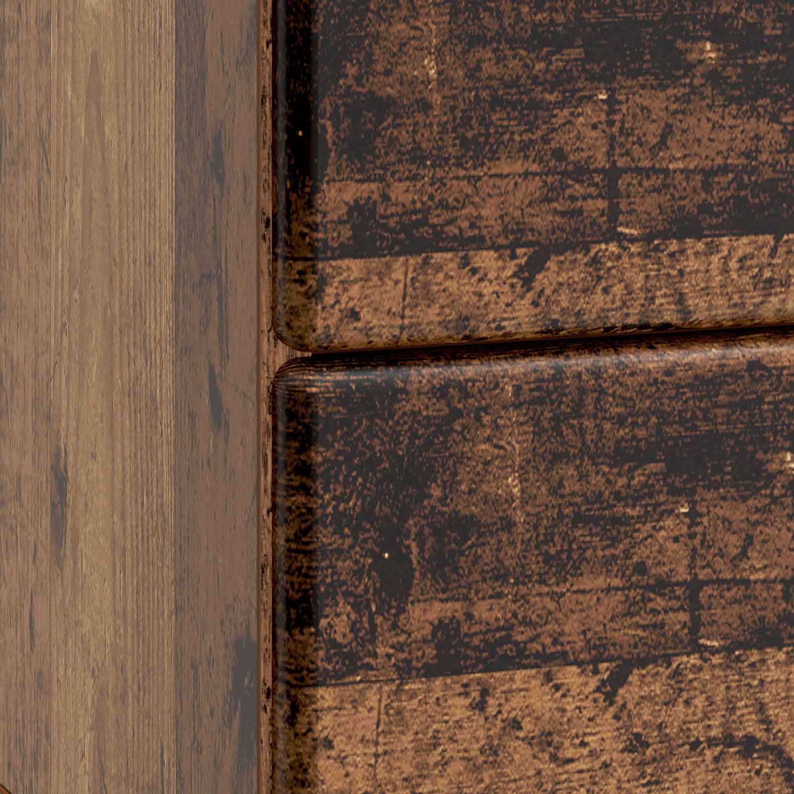 Cabinet de chevet 2 pcs Bois ancien 43 x 34,5 x 47,5 cm - XIOS