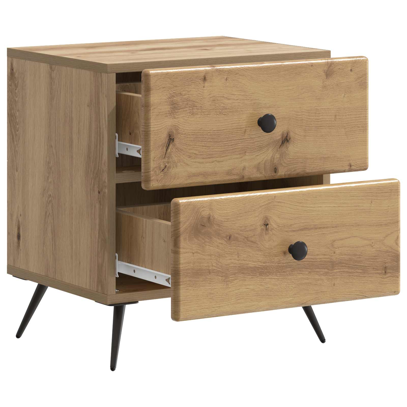 Cabinet de chevet Chêne artisanal 43 x 34,5 x 47,5 cm - XIOS