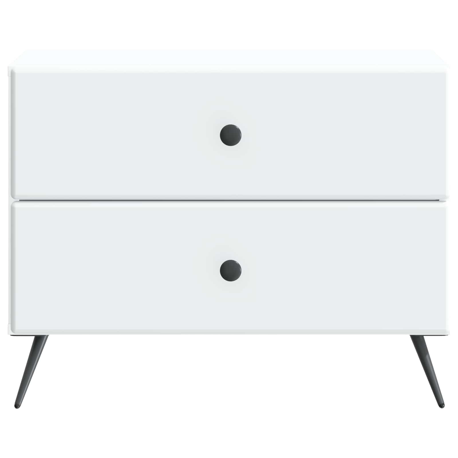 Cabinet de chevet Blanc 62 x 34,5 x 47,5 cm Bois d'ingénierie - XIOS