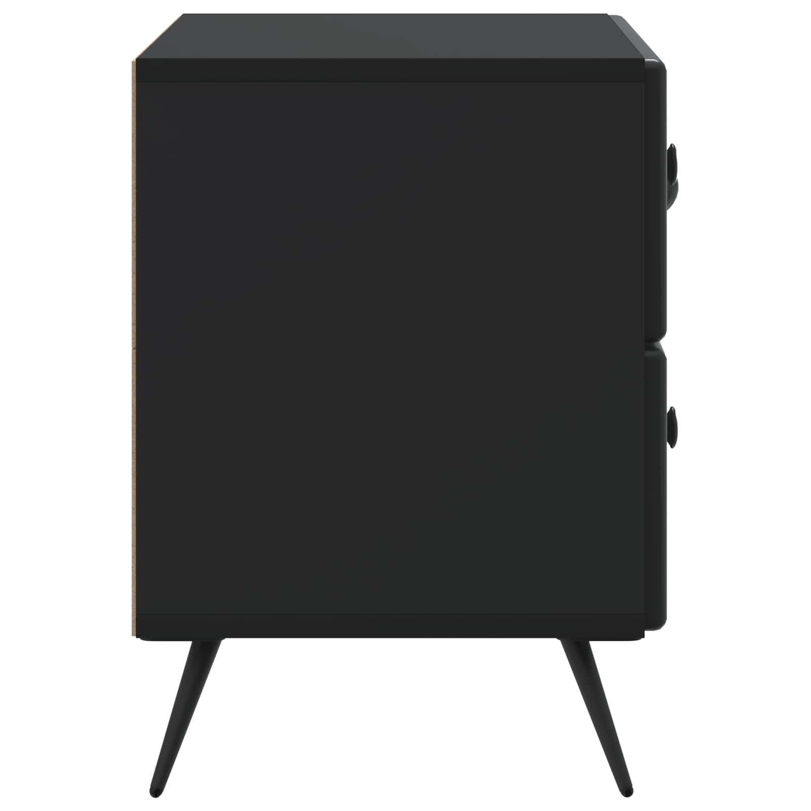 Cabinet de chevet Noir 62 x 34,5 x 47,5 cm Bois d'ingénierie - XIOS