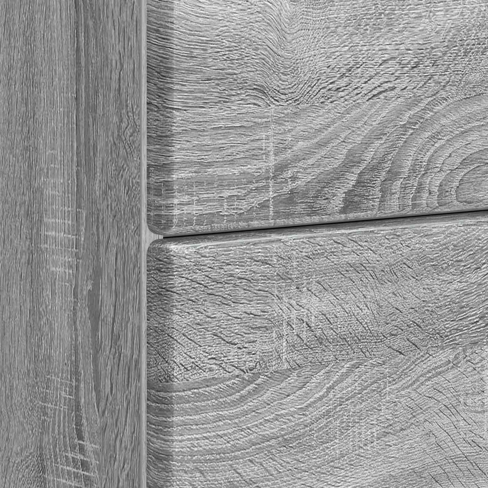 Cabinet de chevet avec tiroir Sonoma gris 62 x 34,5 x 47,5 cm - XIOS