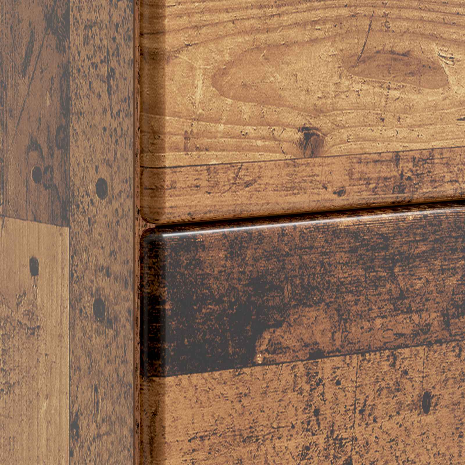 Cabinet de chevet avec tiroir Bois ancien 62 x 34,5 x 47,5 cm - XIOS