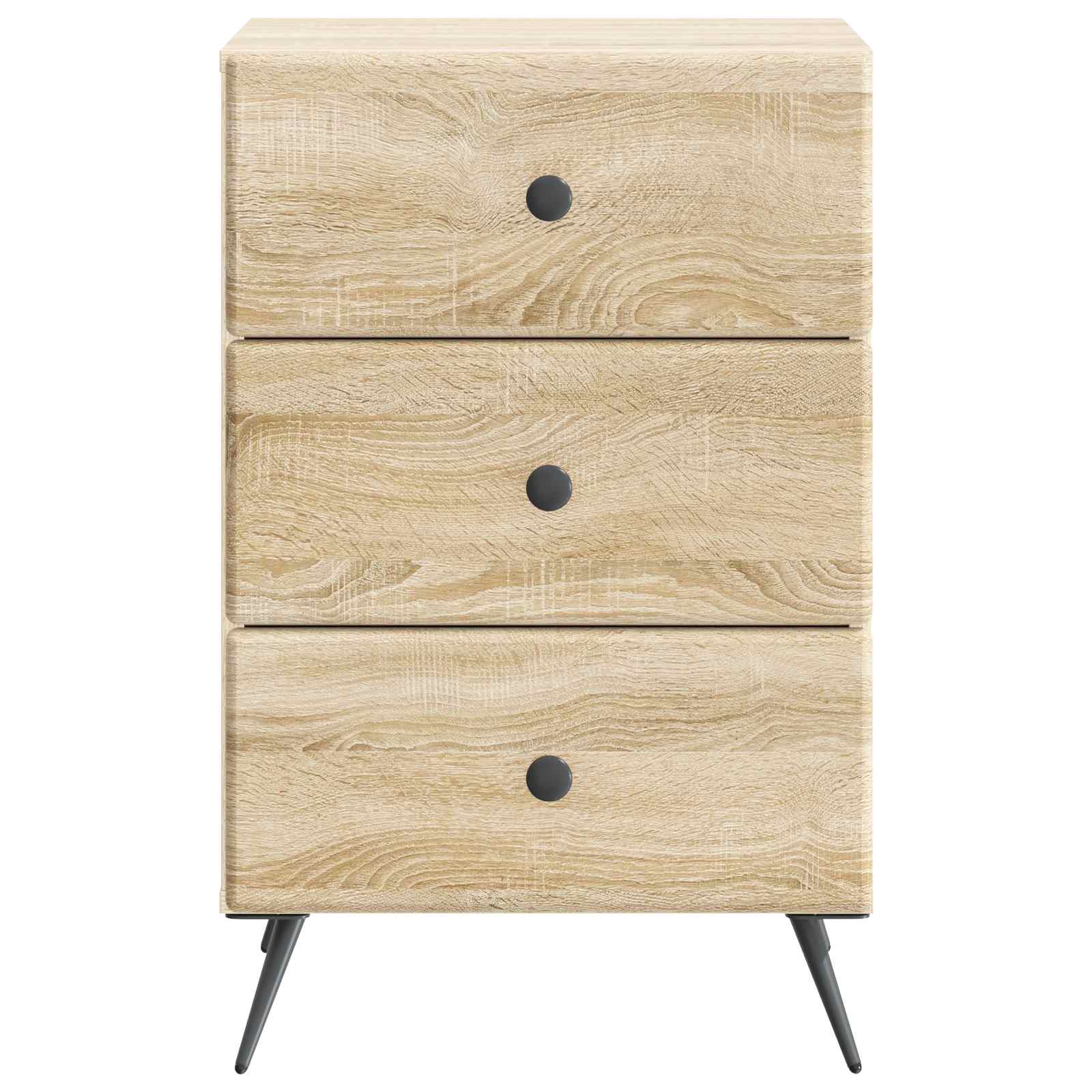Cabinet de chevet avec tiroir Chêne Sonoma 43 x 41 x 66,5 cm - XIOS