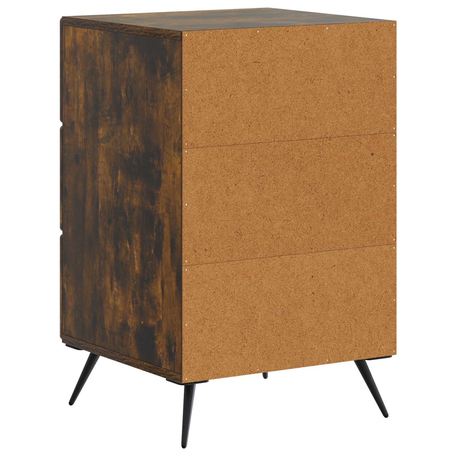 Cabinet de chevet avec tiroir Chêne fumé 43 x 41 x 66,5 cm - XIOS